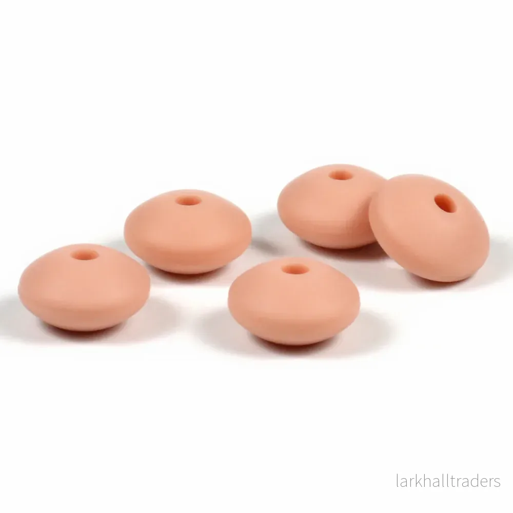 Silikonlinser, dusty pink, 5st