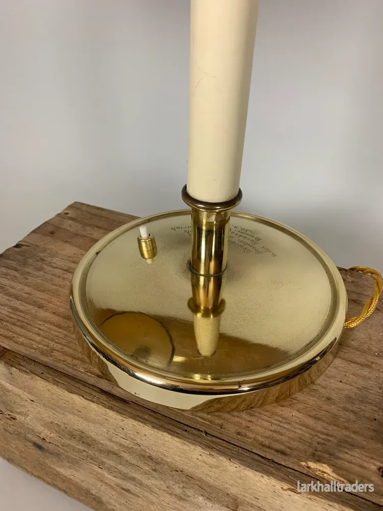 Vintage lampa med bakelitskärm - Bild 2