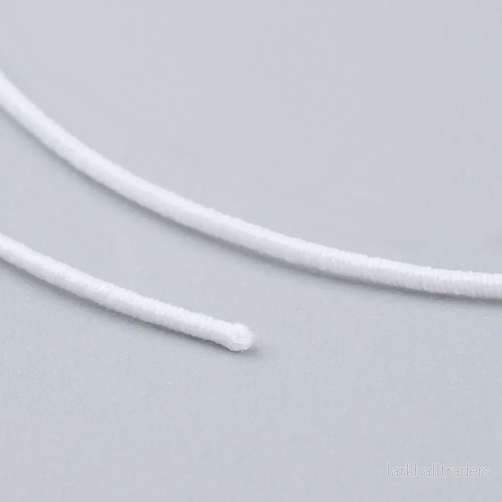 Rundresår, vit, 1mm – rulle med 18m - Bild 3
