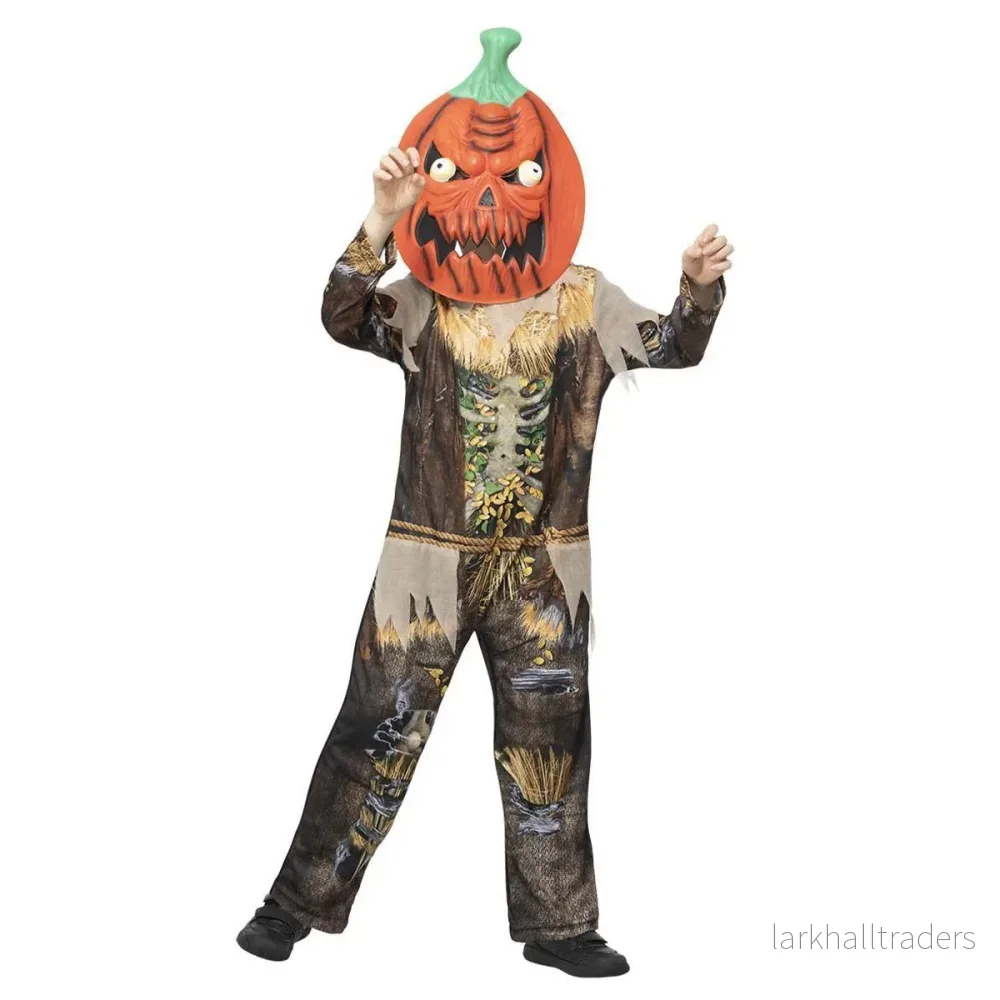 Barndräkt pumpkin scarecrow reaper - Bild 3
