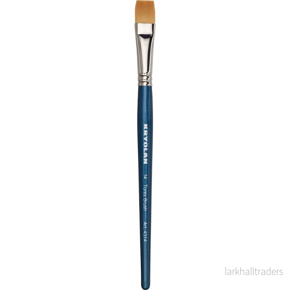 Sminkpensel, Torey Flat Brush 14 Sminkpensel, Torey Flat Brush 14