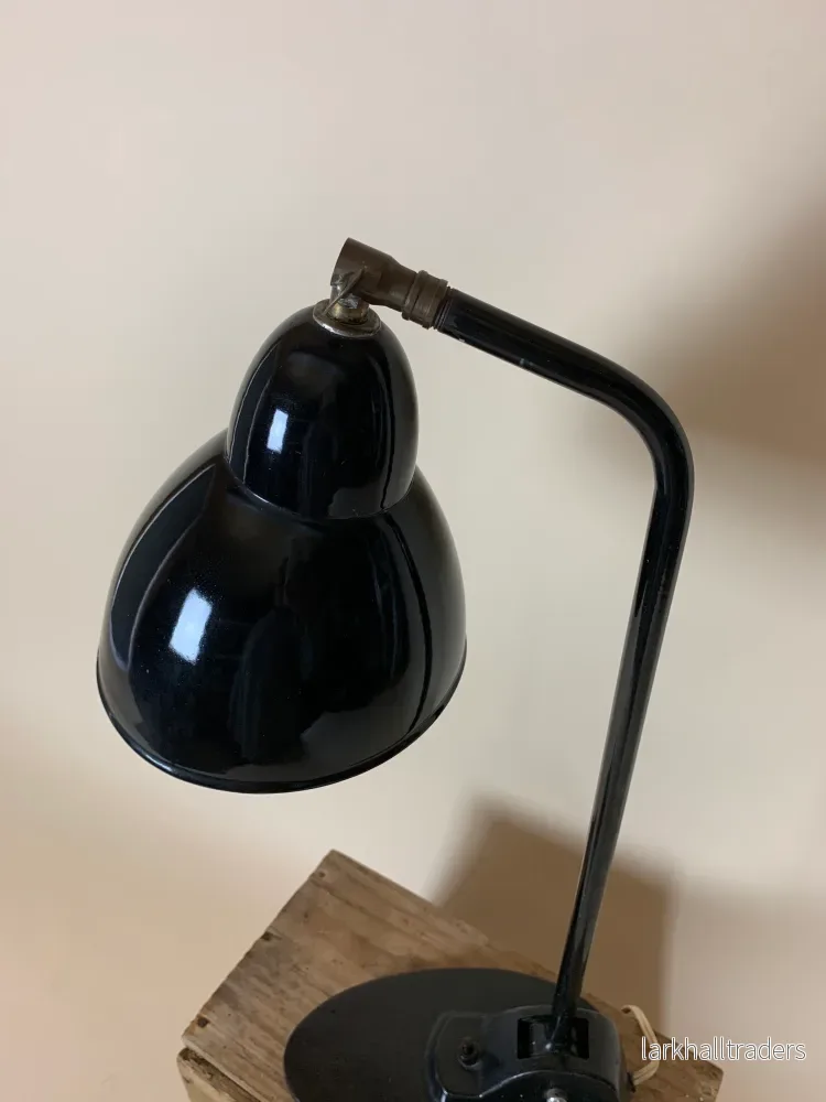 Jacobus vintage bordslampa i svart - Bild 3