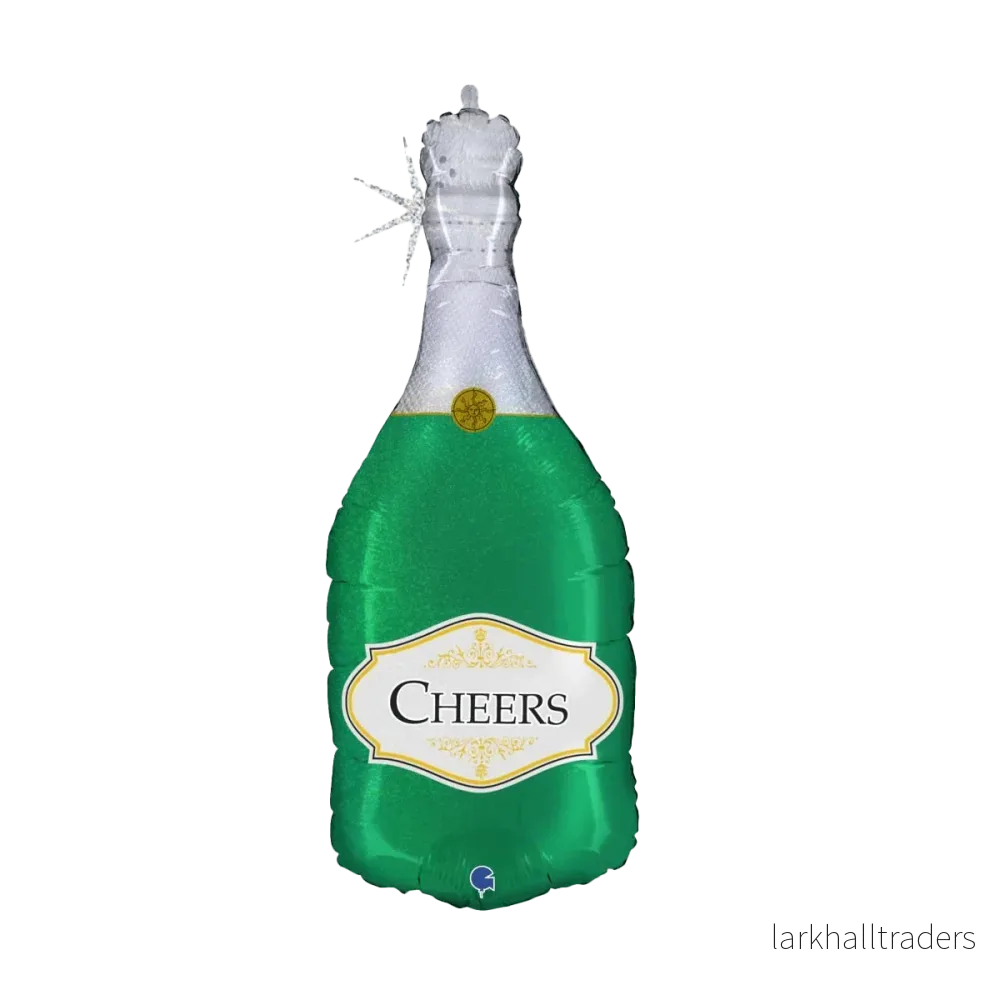 Folieballong, Champagneflaska Cheers 81 cm Folieballong, Champagneflaska Cheers 81 cm