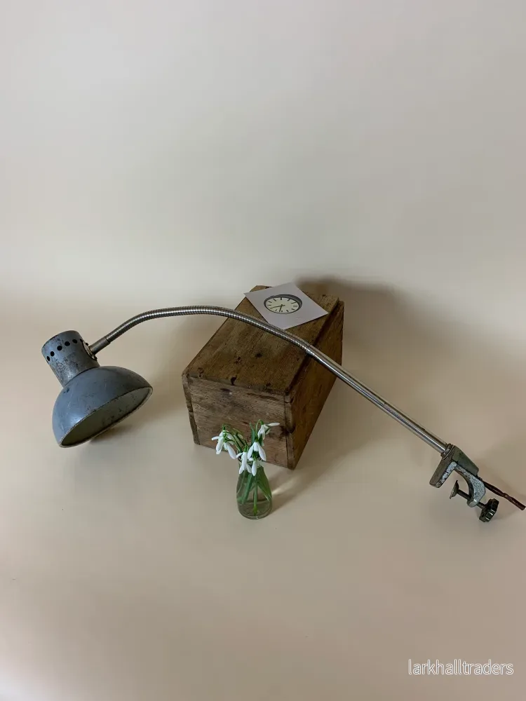 Vacker polsk arkitektlampa – Grå