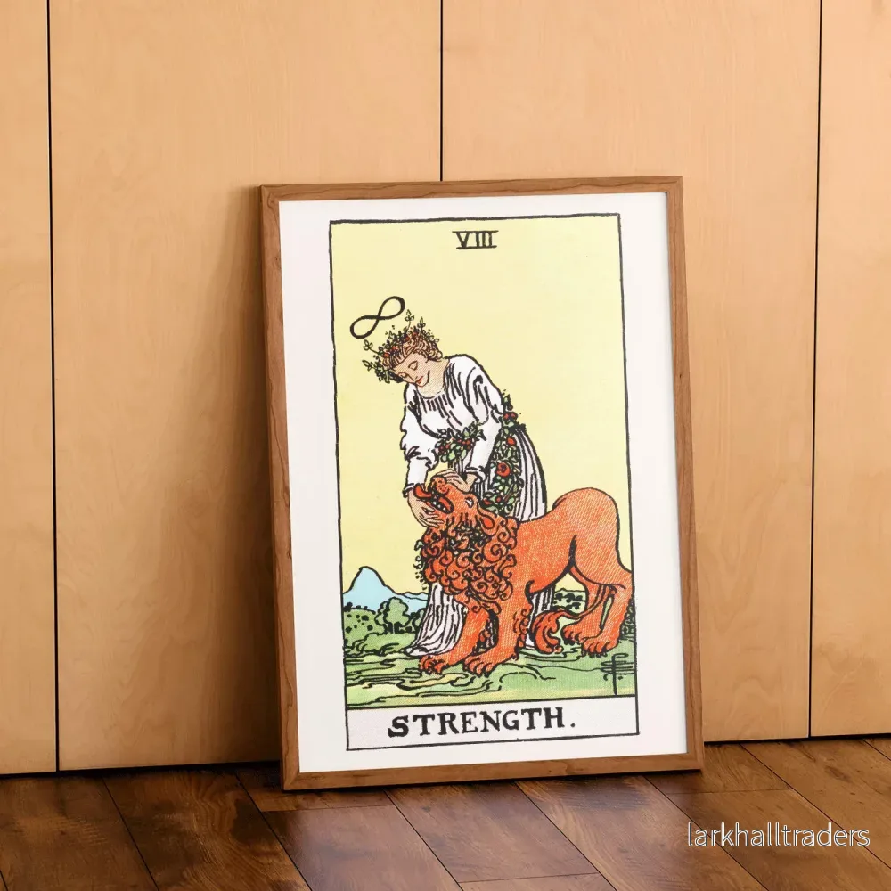 Tarot – Styrka Poster Tarot – Styrka Poster