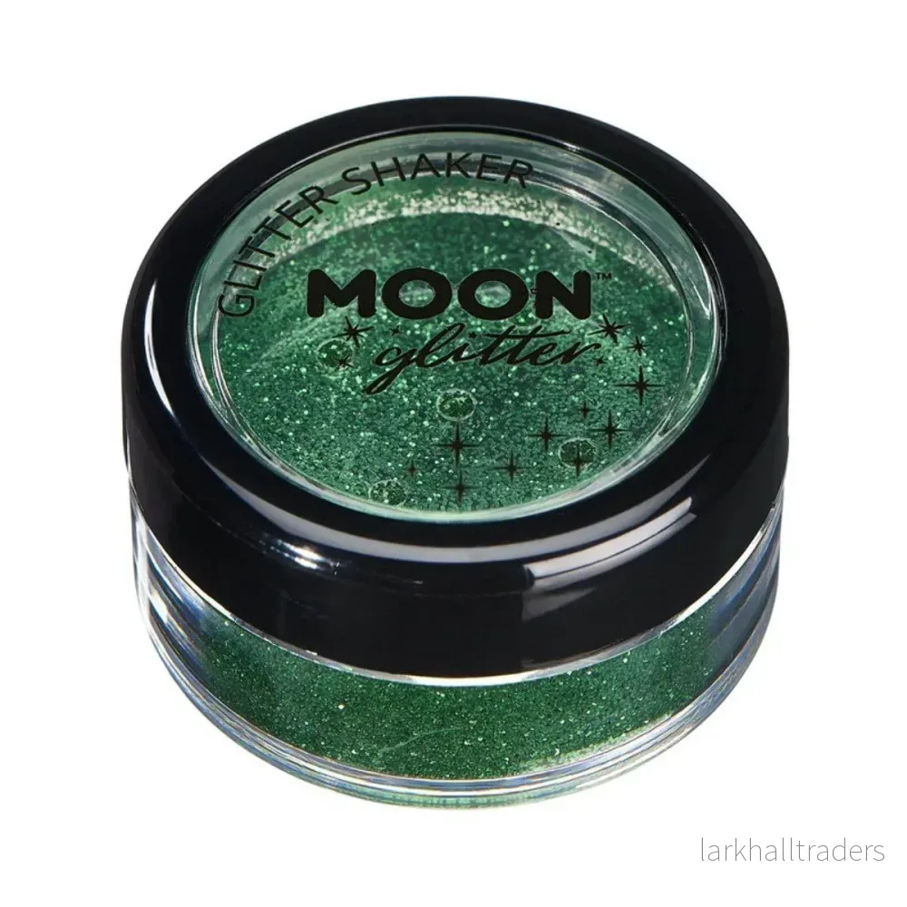 Moon Glitter Classic Fine Glitter Shakers, green 5 g