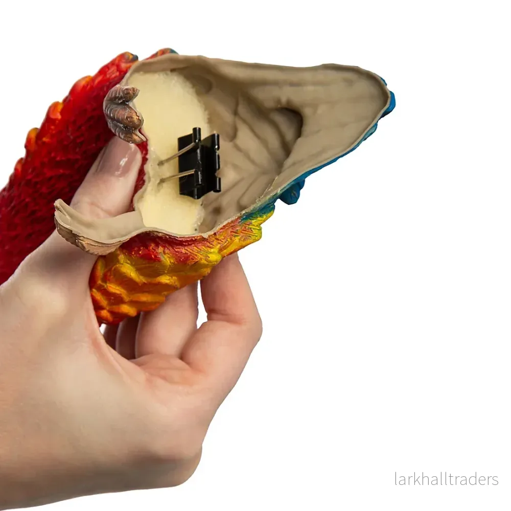 Axelfigur, papegoja Rosalinda - Bild 3