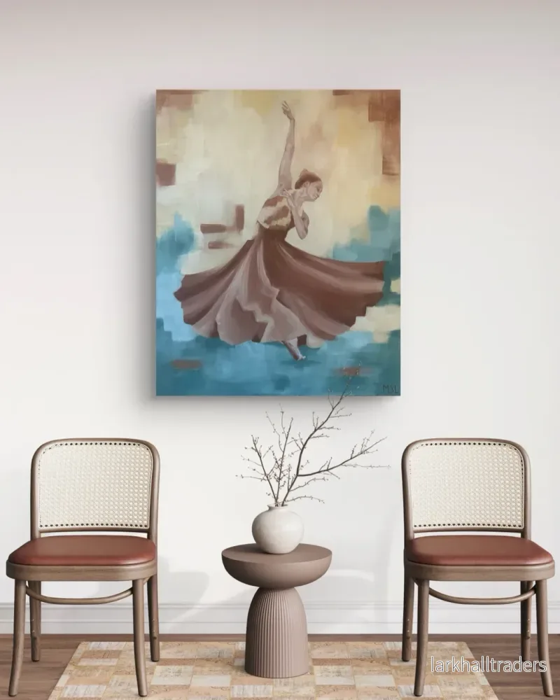 Echoes of a dance – Original Målning - Bild 3