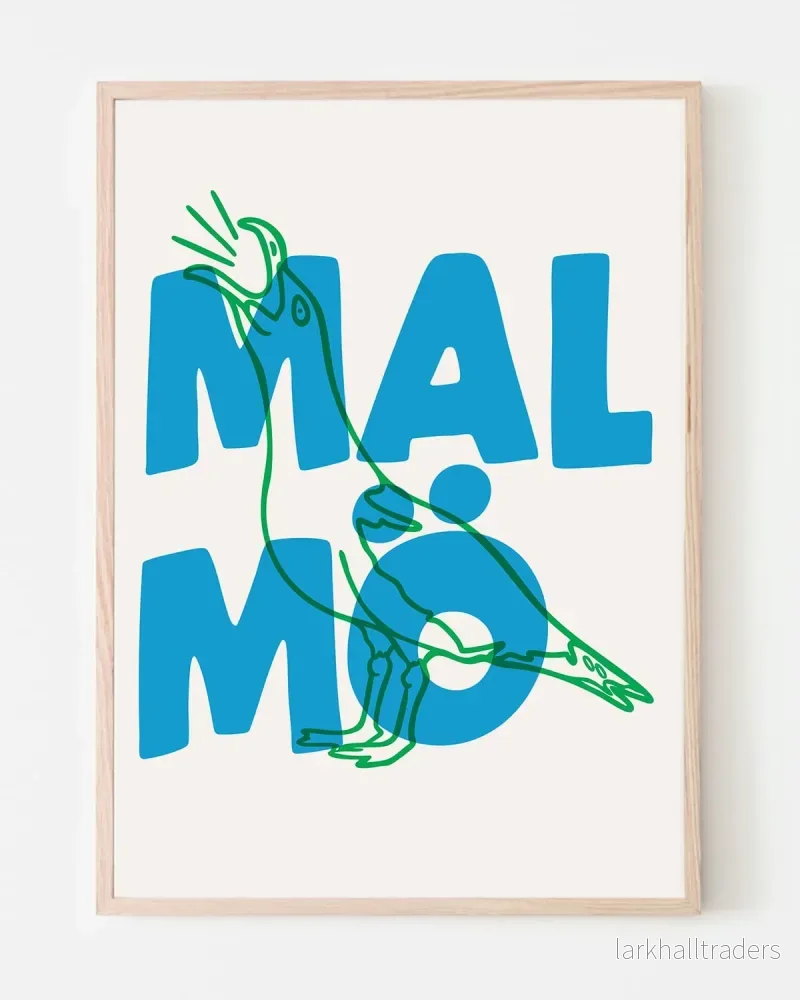 Malmö Mås Print Malmö Mås Print
