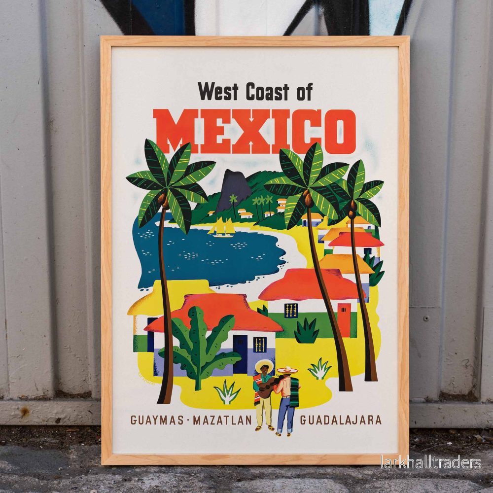 Mexikos västkust Poster