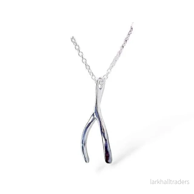 Make A Wish Pendant 18K Vitguld