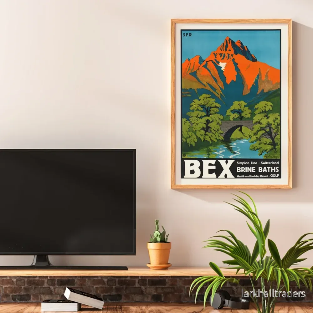 Bex brunnsbad Poster Bex brunnsbad Poster