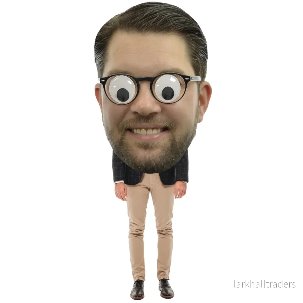 Pappmask jumbo, Jimmie Åkesson - Bild 2