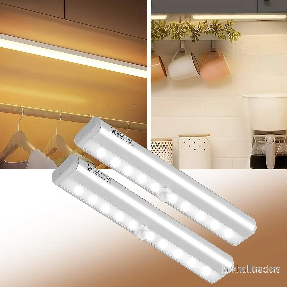 LED-skåplampa m/ sensor – varmvit – 200 Lumen