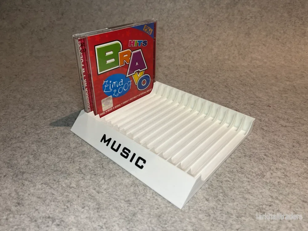 CD-hållare för 15 musik-CD – MUSIC