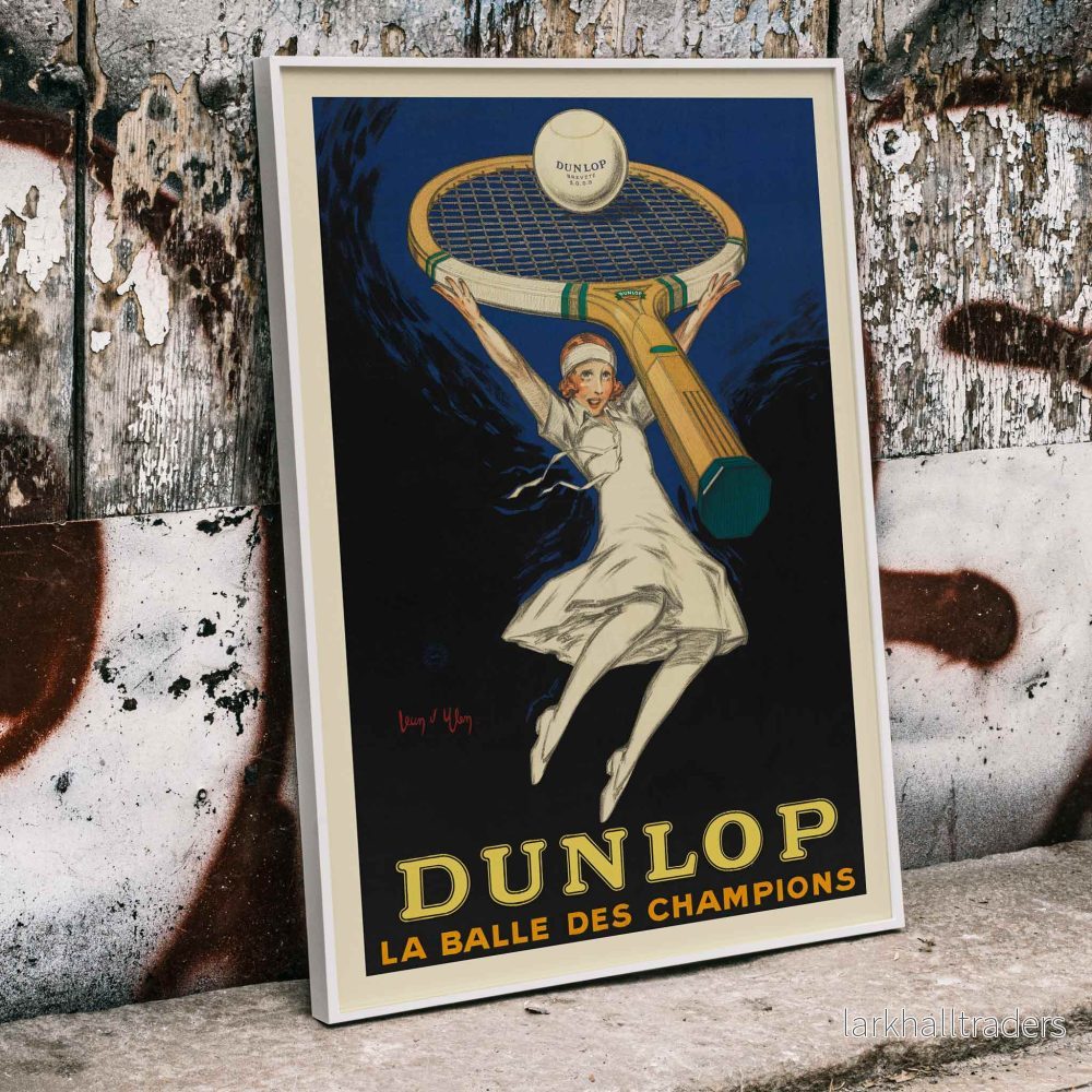 Dunlop, mästarnas boll Poster