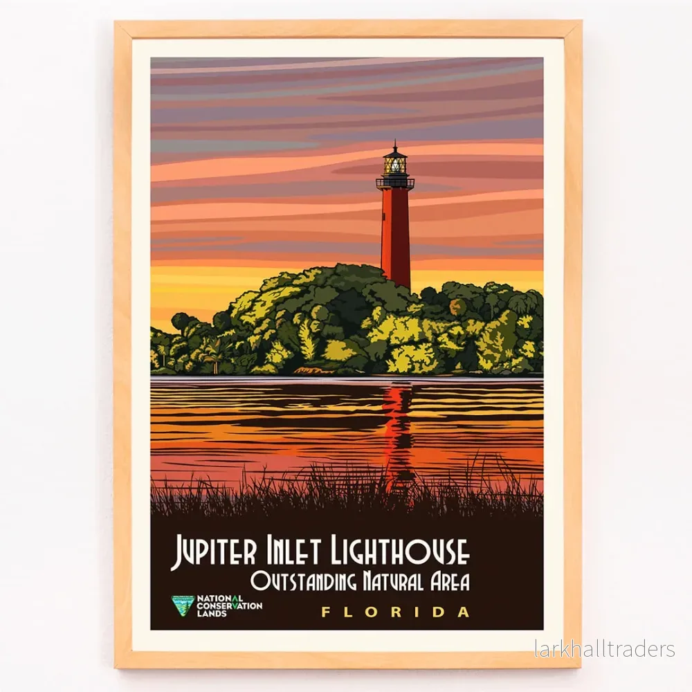 Jupiter Inlet fyr Poster - Bild 3