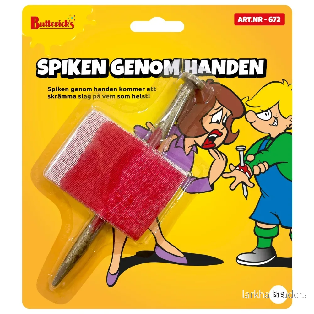 Spiken genom handen