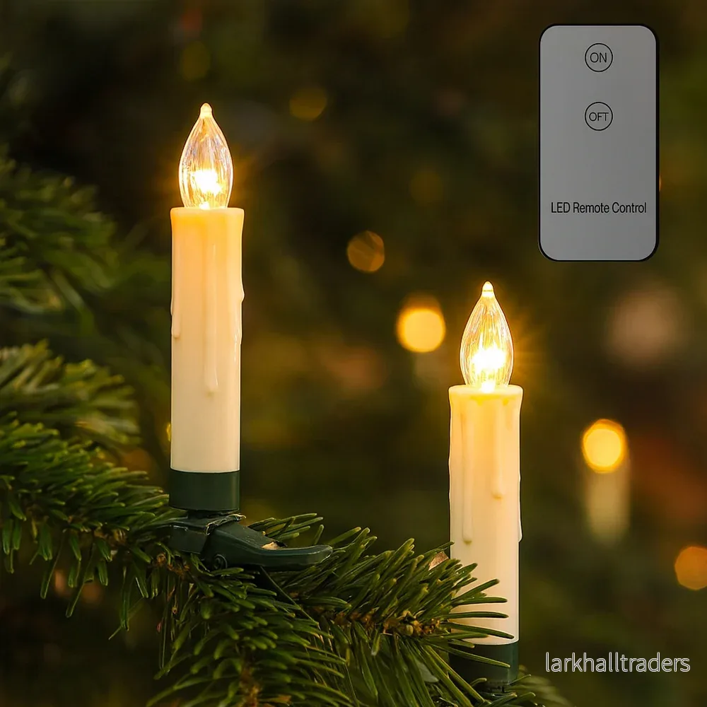 Trådlösa LED-julgransljus (10, 20 eller 30 st) med fjärrkontroll Trådlösa LED-julgransljus (10, 20 eller 30 st) med fjärrkontroll
