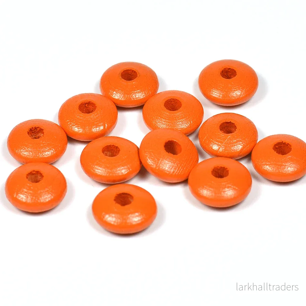 Trälinser, orange, 50st Trälinser, orange, 50st
