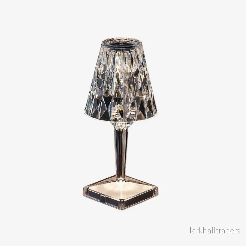 Lumière Cristal - Trådlös Kristallbordslampa med Touchkontroll och Tre Ljuslägen - Bild 3