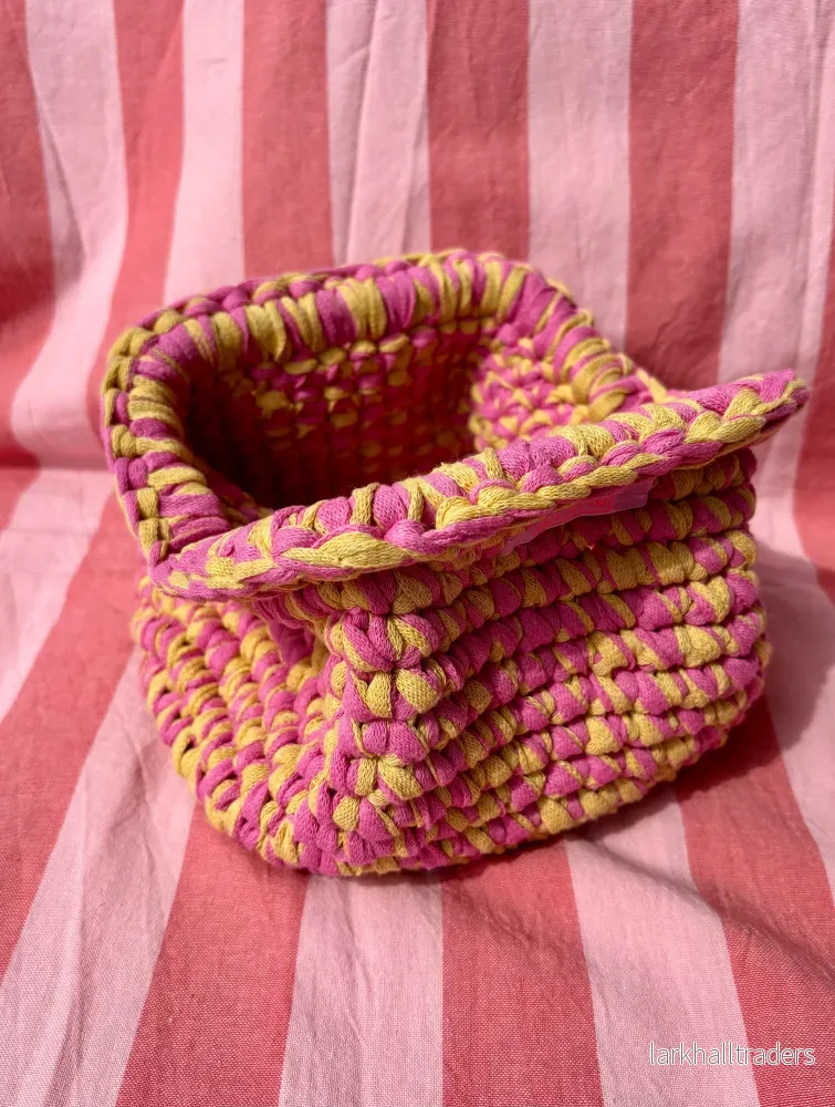 AGNES väska - Mellan - Gul/Rosa - Bild 2