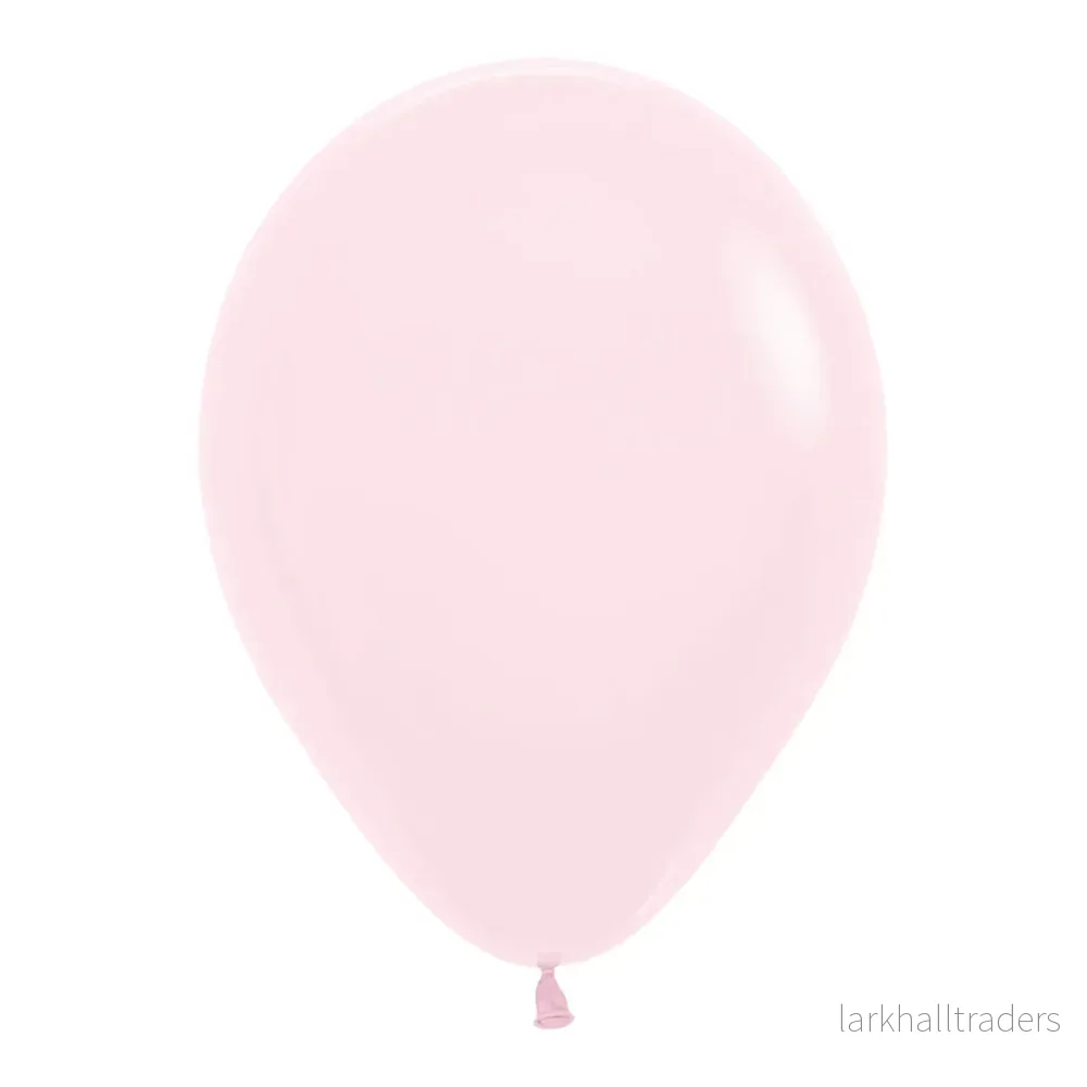 Ballonger, matta rosa pastell 10 st - Bild 3