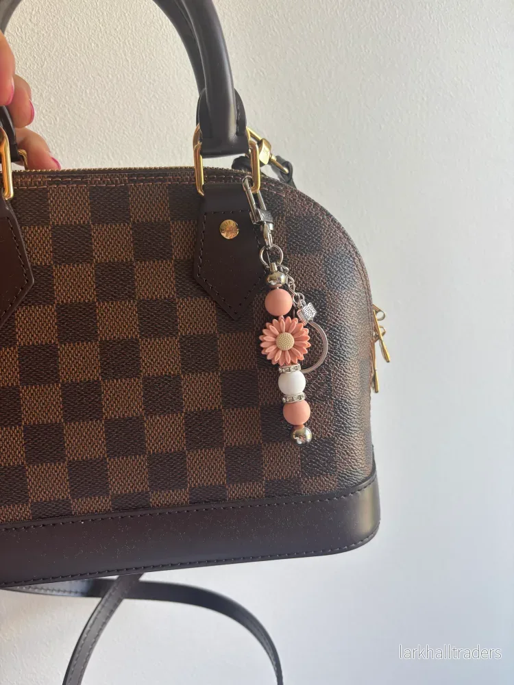 Nyckelring - Bag charm Flower - Bild 3