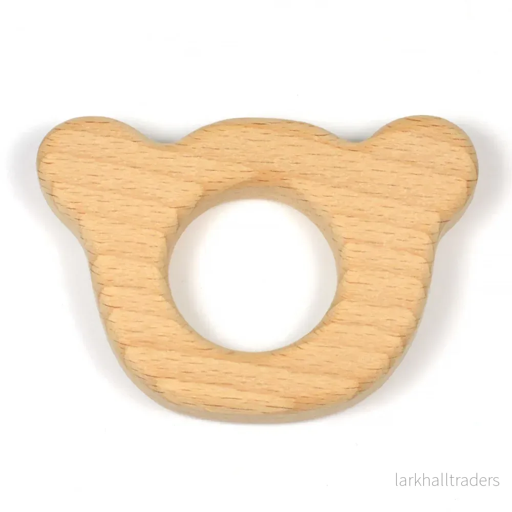 Naturlig träfigur, nalle Naturlig träfigur, nalle