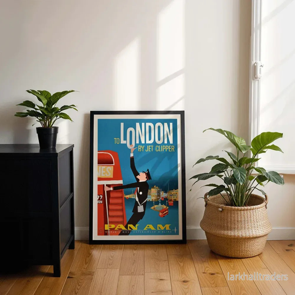 Till London med Jet Clipper Poster - Bild 3