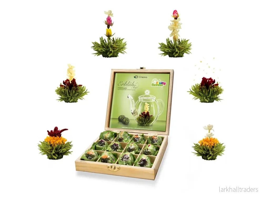 Creano Te Blommor Mix 12 blommande gröna teer Creano Te Blommor Mix 12 blommande gröna teer