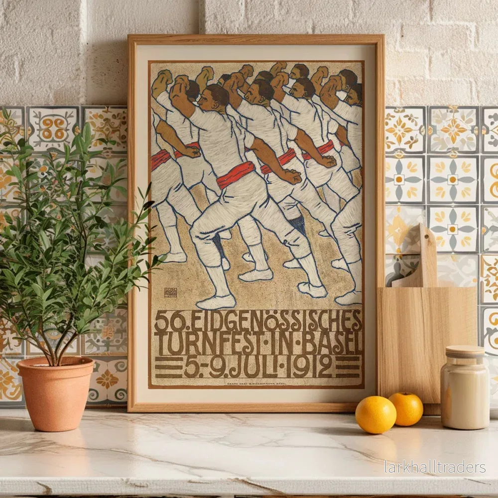 Gymnastikfestival i Basel Poster - Bild 3