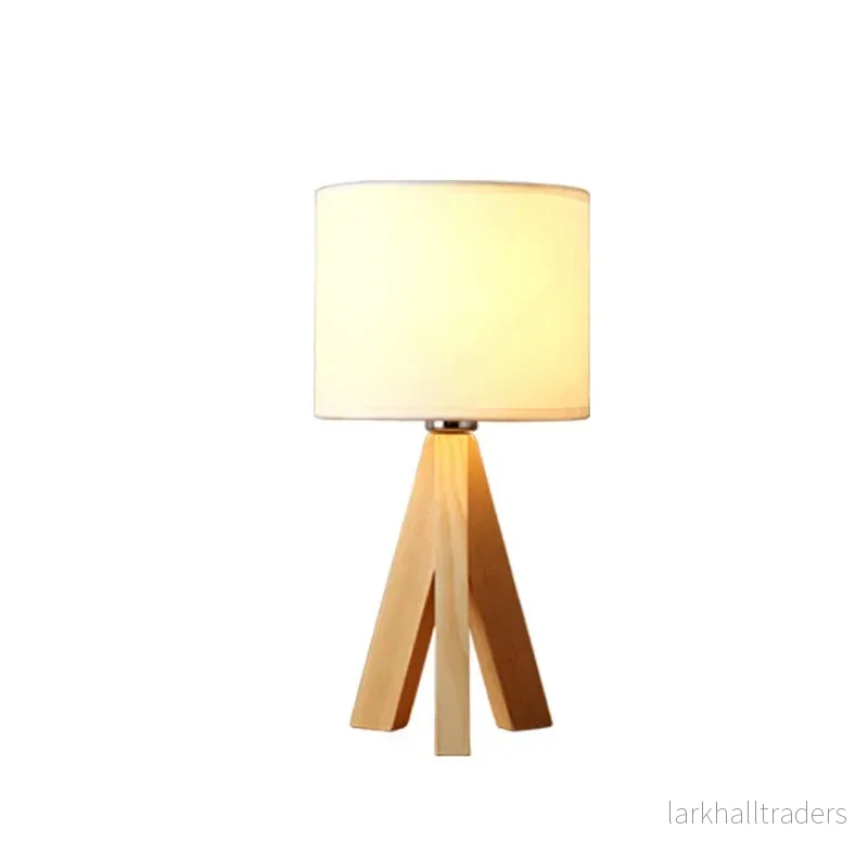 NordLjus – Träbordslampa med E27 Sockel - Bild 2
