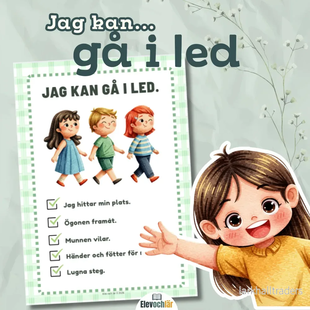 JAG KAN! gå i led JAG KAN! gå i led
