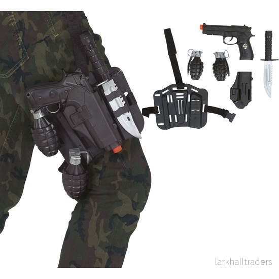 Militärset, vapen 5 delar