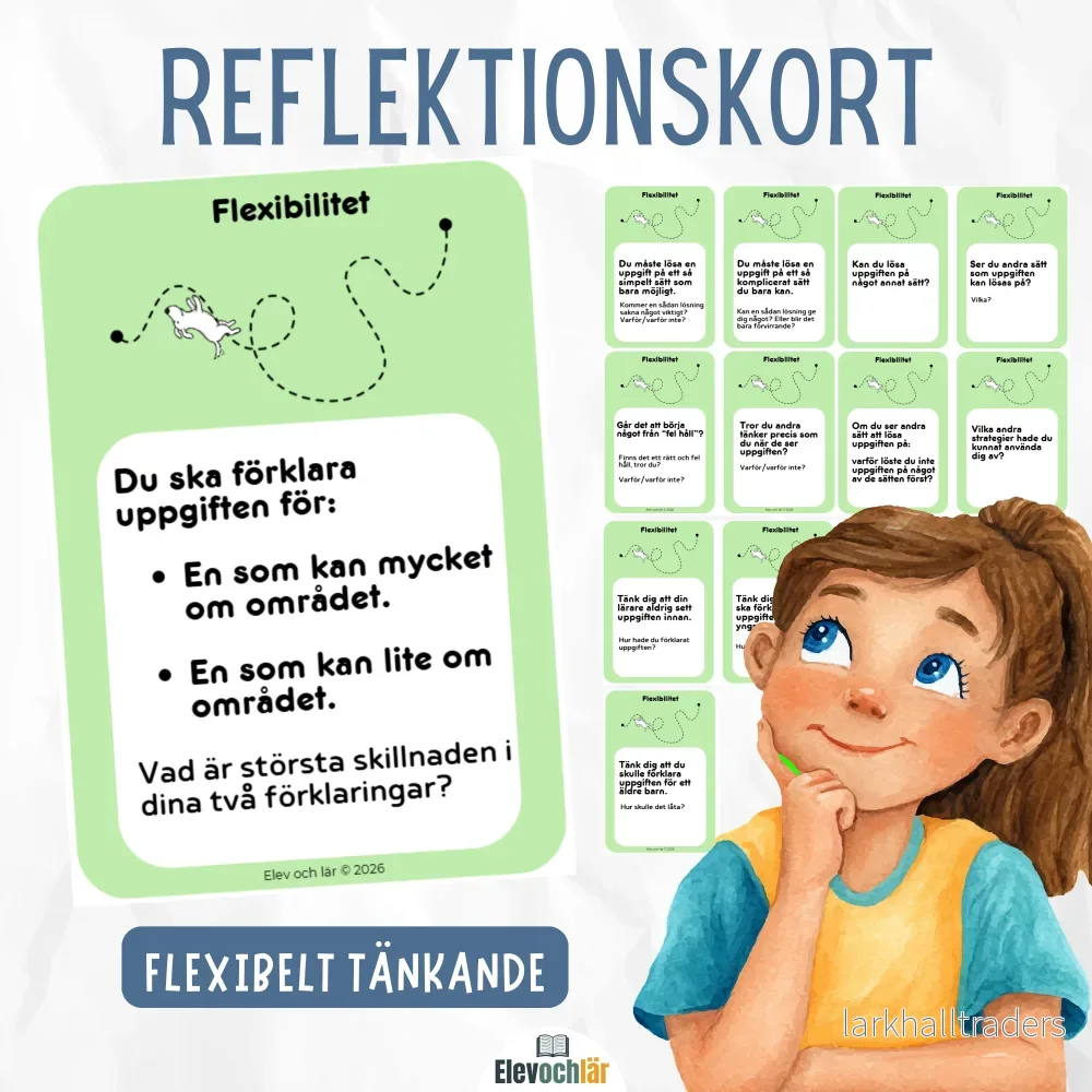 Reflektionskort – flexibelt tänkande
