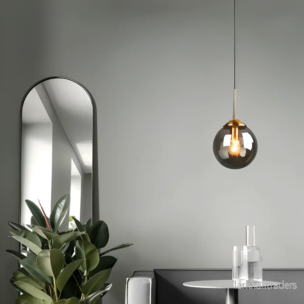 GlasLyra – Nordisk Pendellampa i Glas med LED-belysning - Bild 3