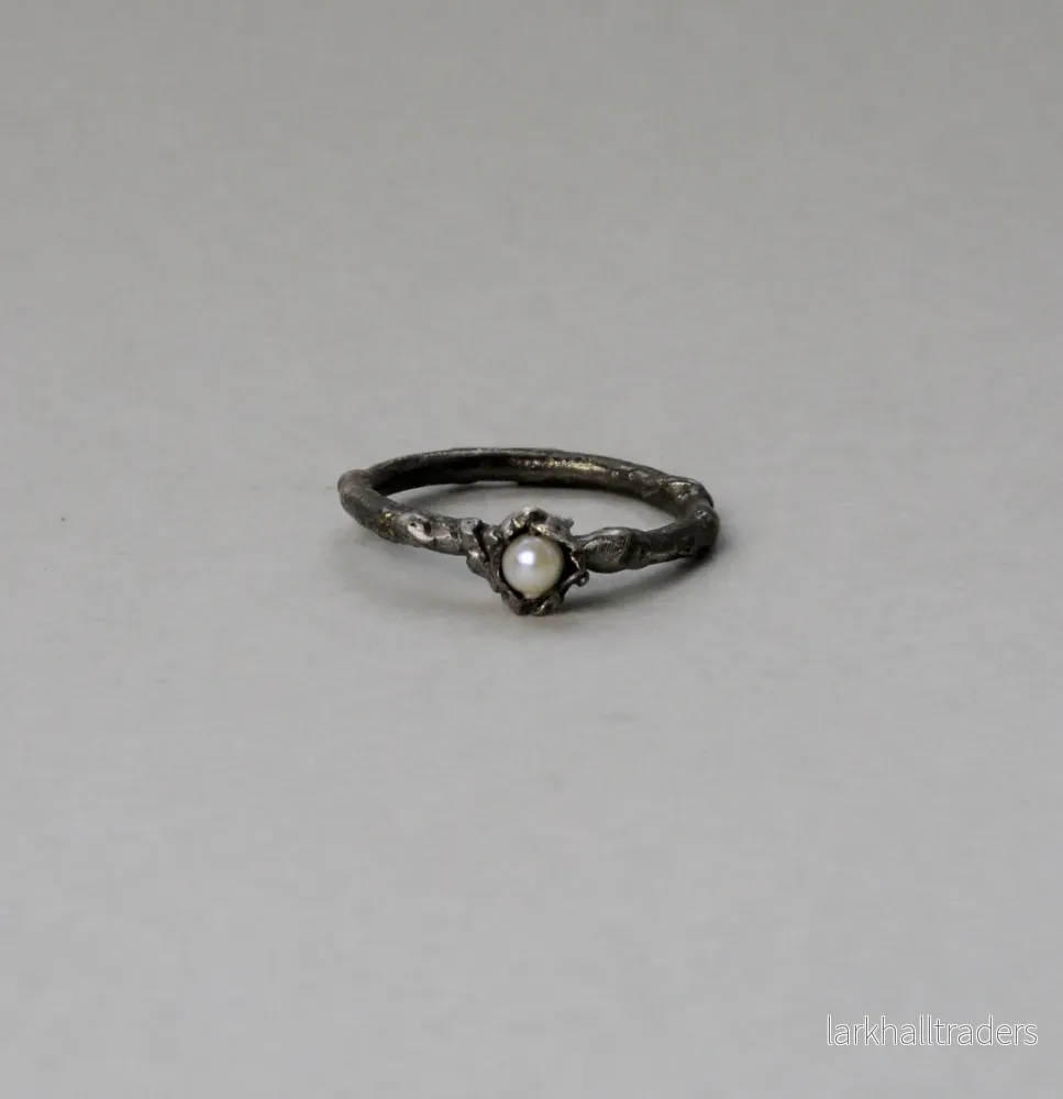 Havspärlring i silver - Liten - Bild 2