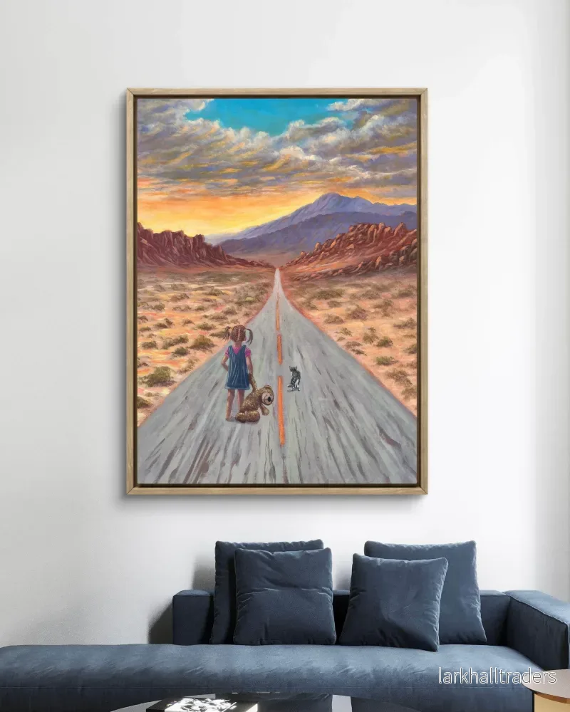 ”En väg av drömmar” Original - Bild 2