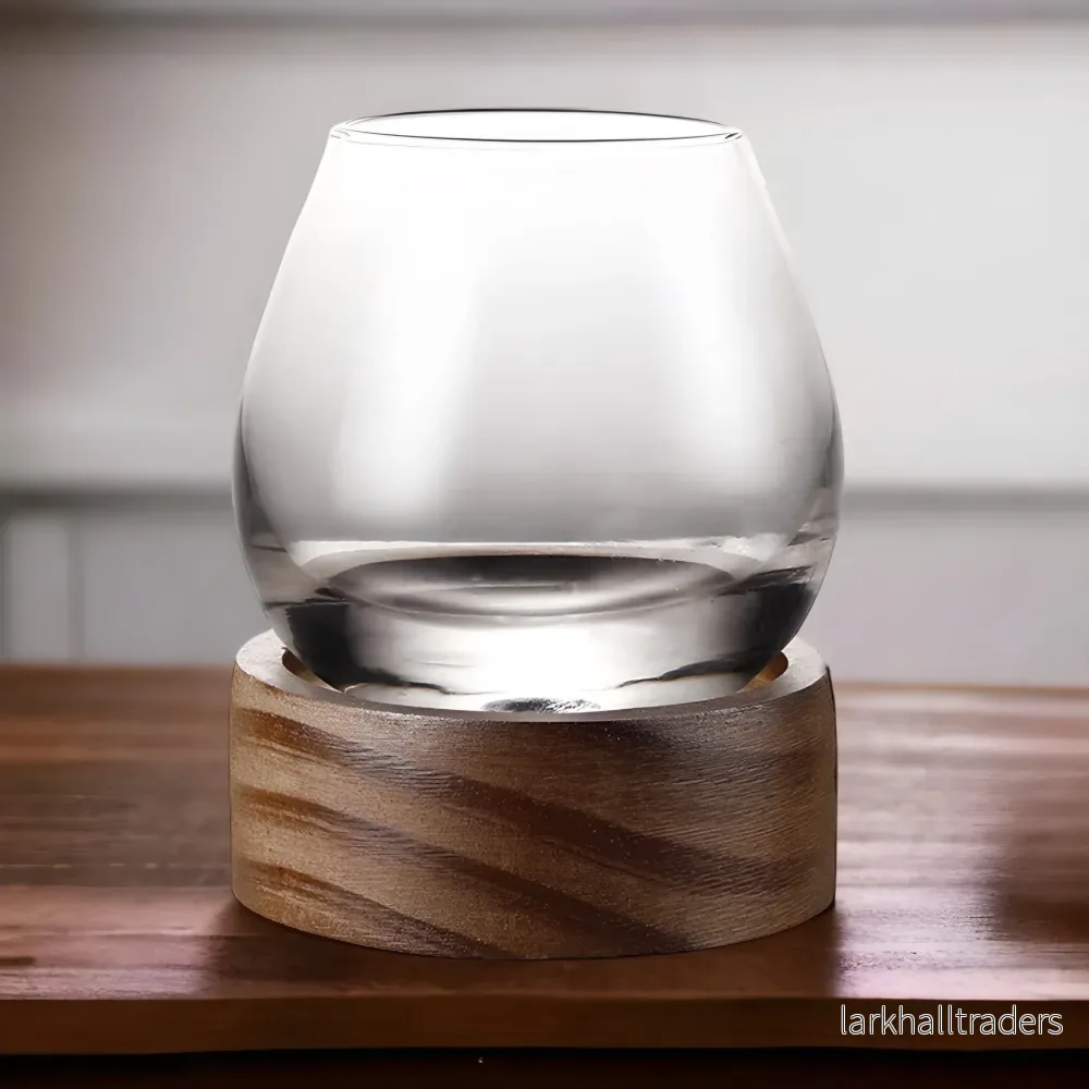 Woody Glas Rund - Bild 2