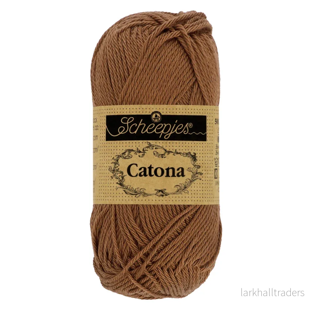 Scheepjes Catona 50g – 157 Root Beer