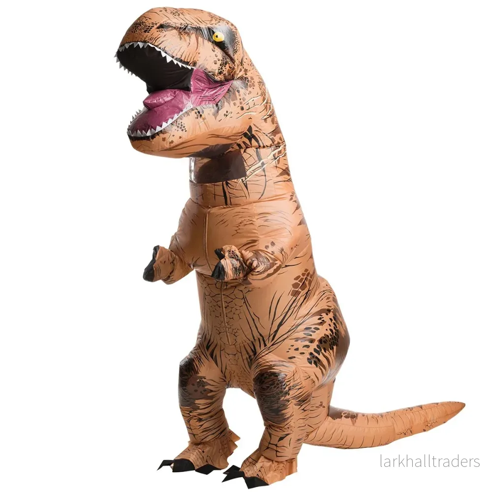 Uppblåsbar dräkt, T-rex Jurassic World Uppblåsbar dräkt, T-rex Jurassic World