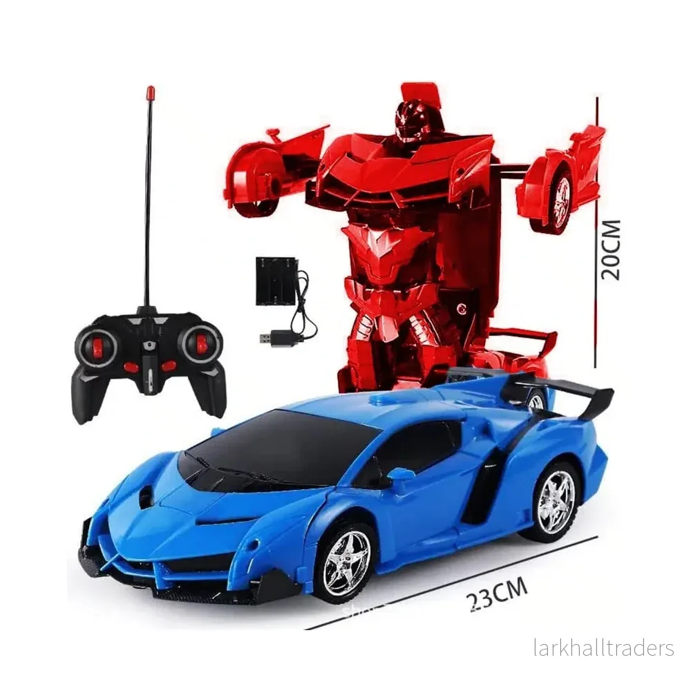 Fjärrstyrd Transformer Bil med ljud- och ljuseffekter Fjärrstyrd Transformer Bil med ljud- och ljuseffekter