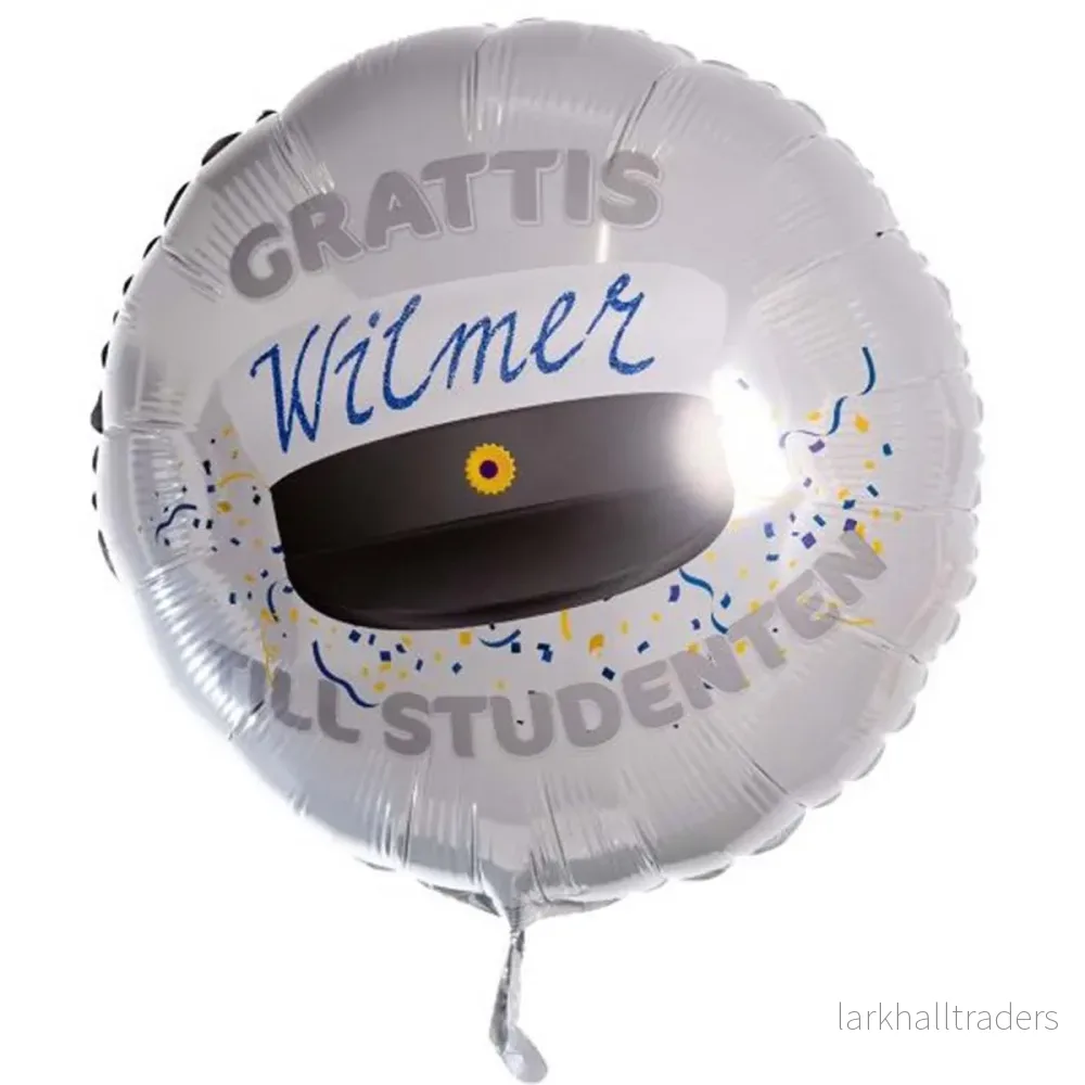 Folieballong, Grattis till studenten 53 cm - Bild 2