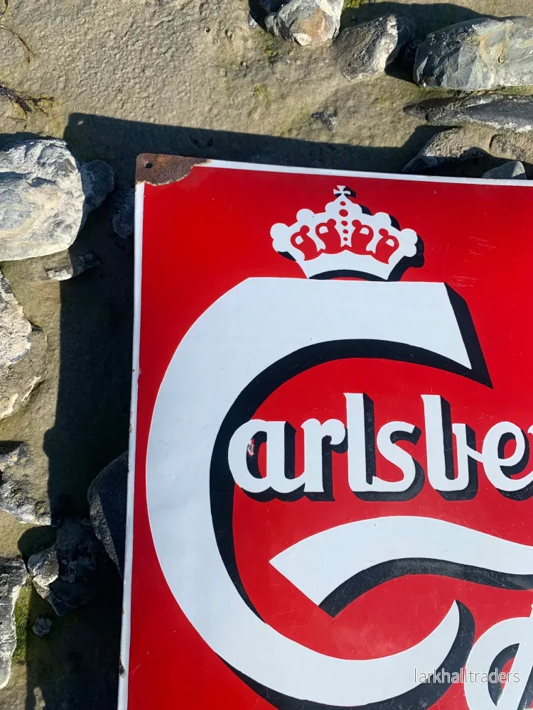 Carlsberg emaljskylt - Bild 2