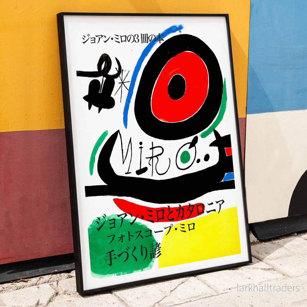 Joan Miro Osaka Poster
