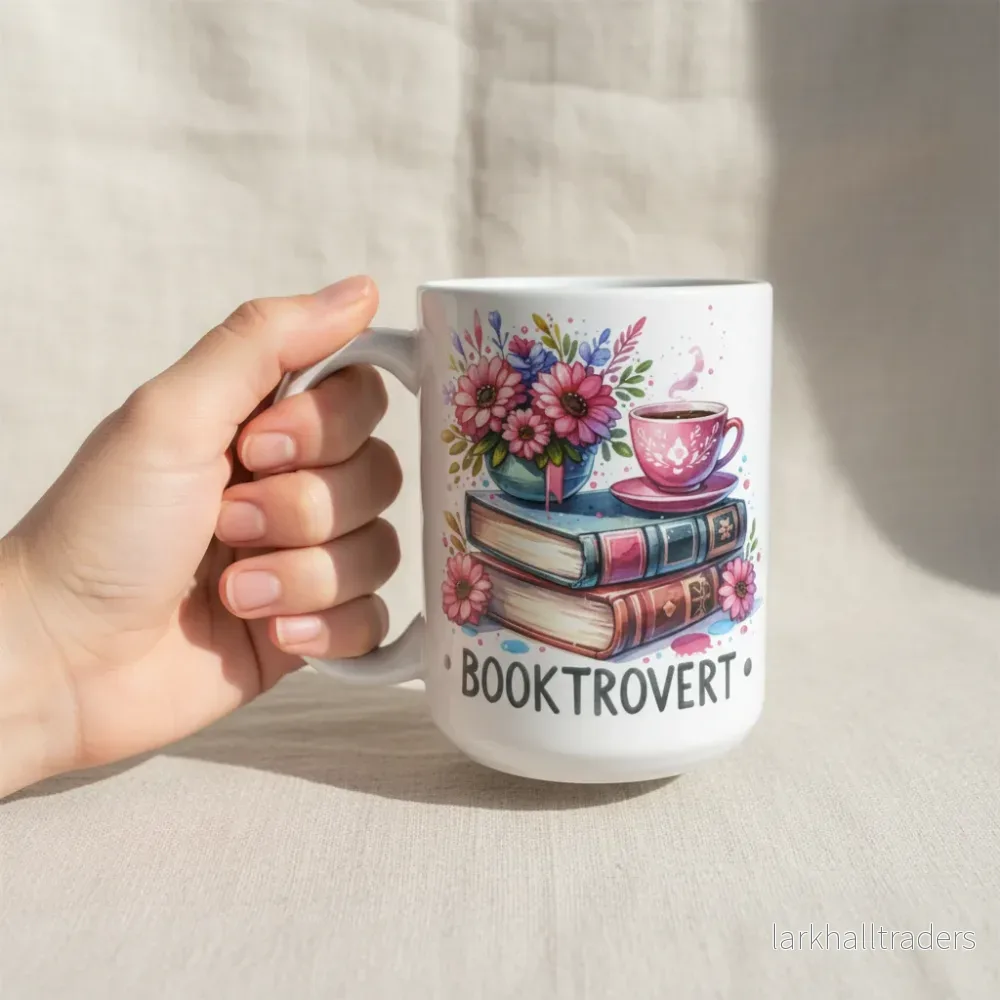 Stor Mugg – Booktrovert Stor Mugg – Booktrovert