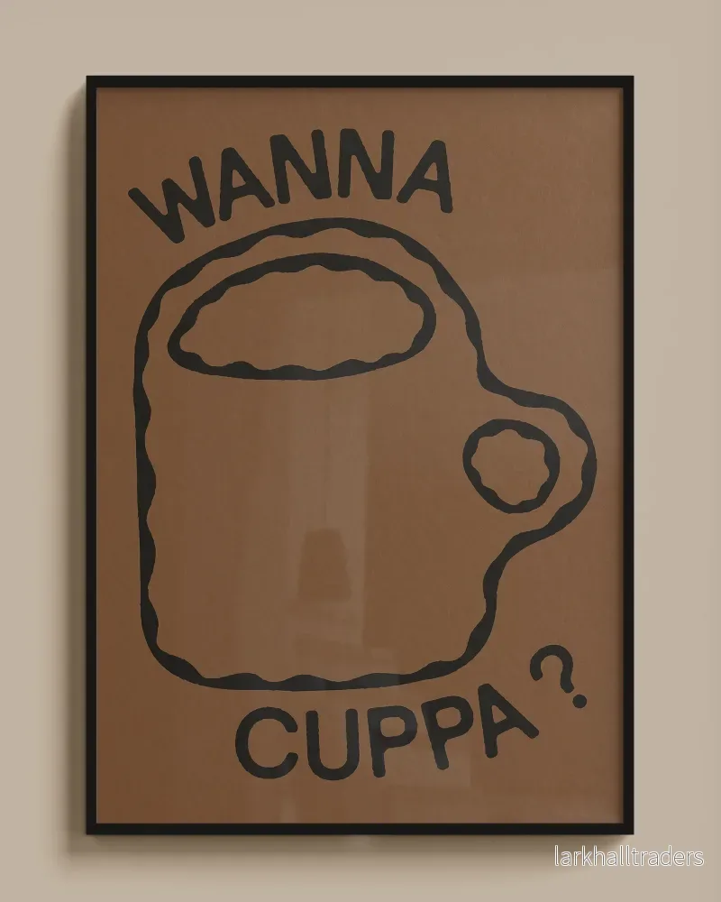 "WANNA CUPPA?" Poster - Bild 3