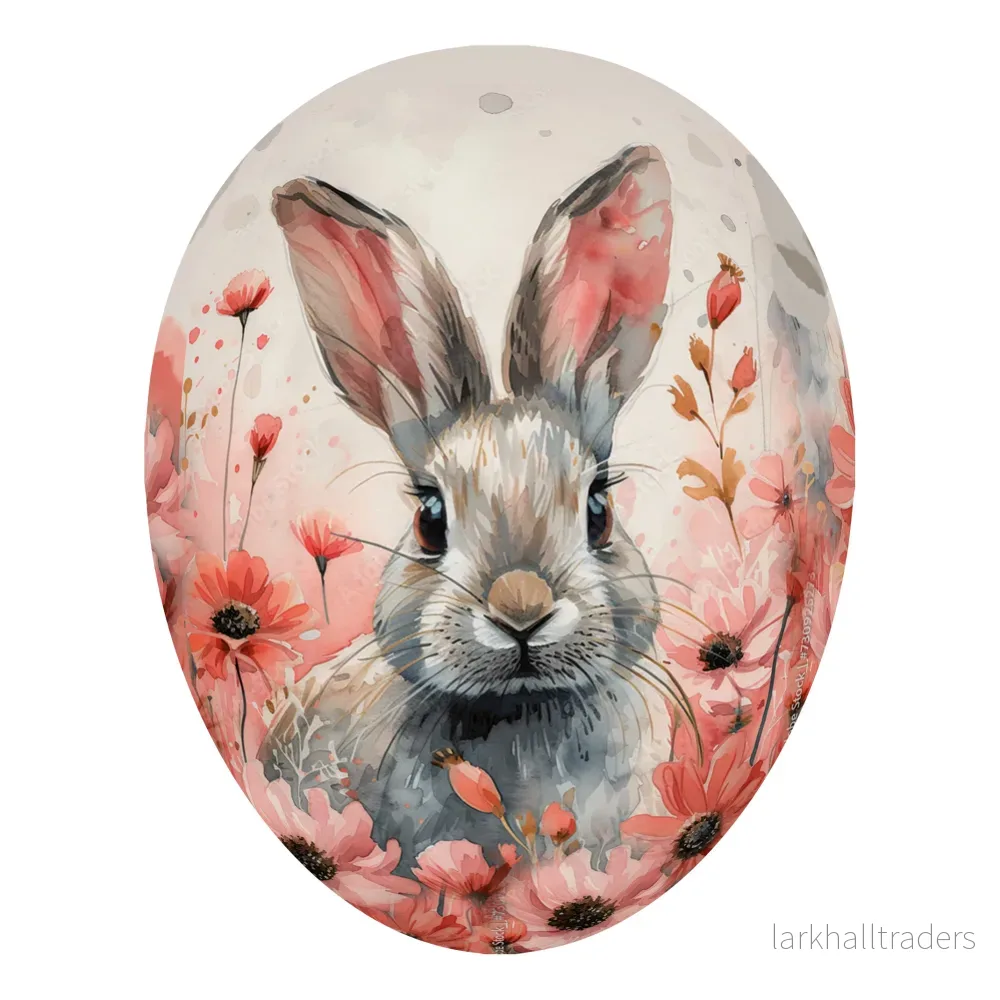 Påskägg, bunny in poppies 35 cm - Bild 2