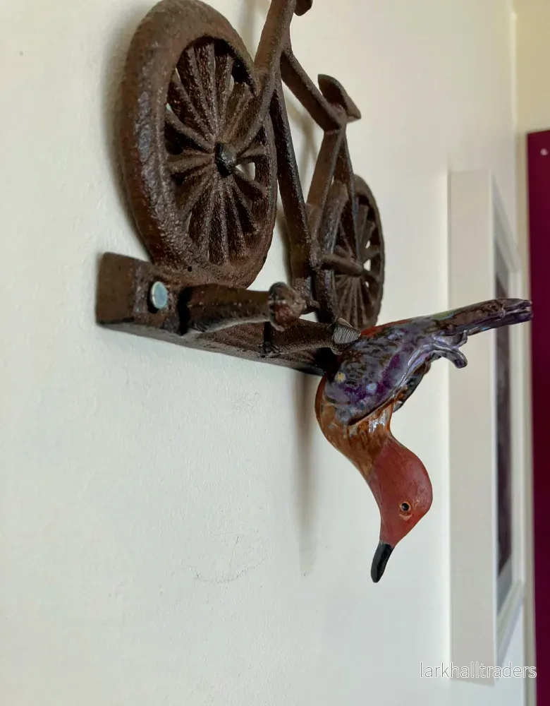 Lilabröstad kolibriskulptur - Bild 3